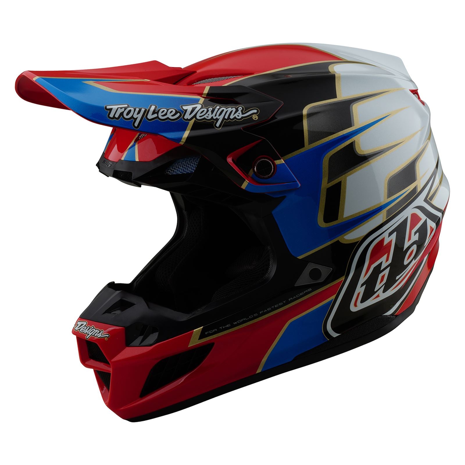 Troy Lee Designs Spring 2025 MX Helmet SE5 Composite Speed Red
